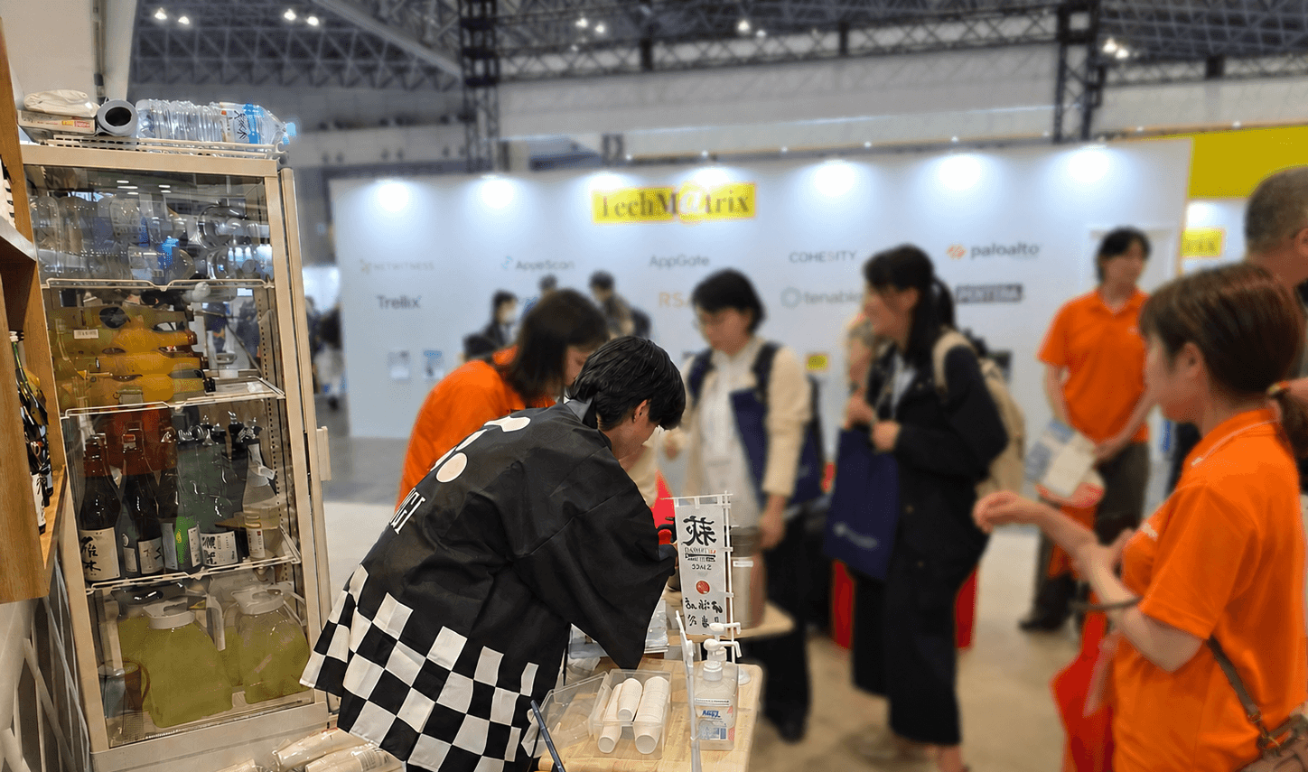 ドリンクブースの様子
