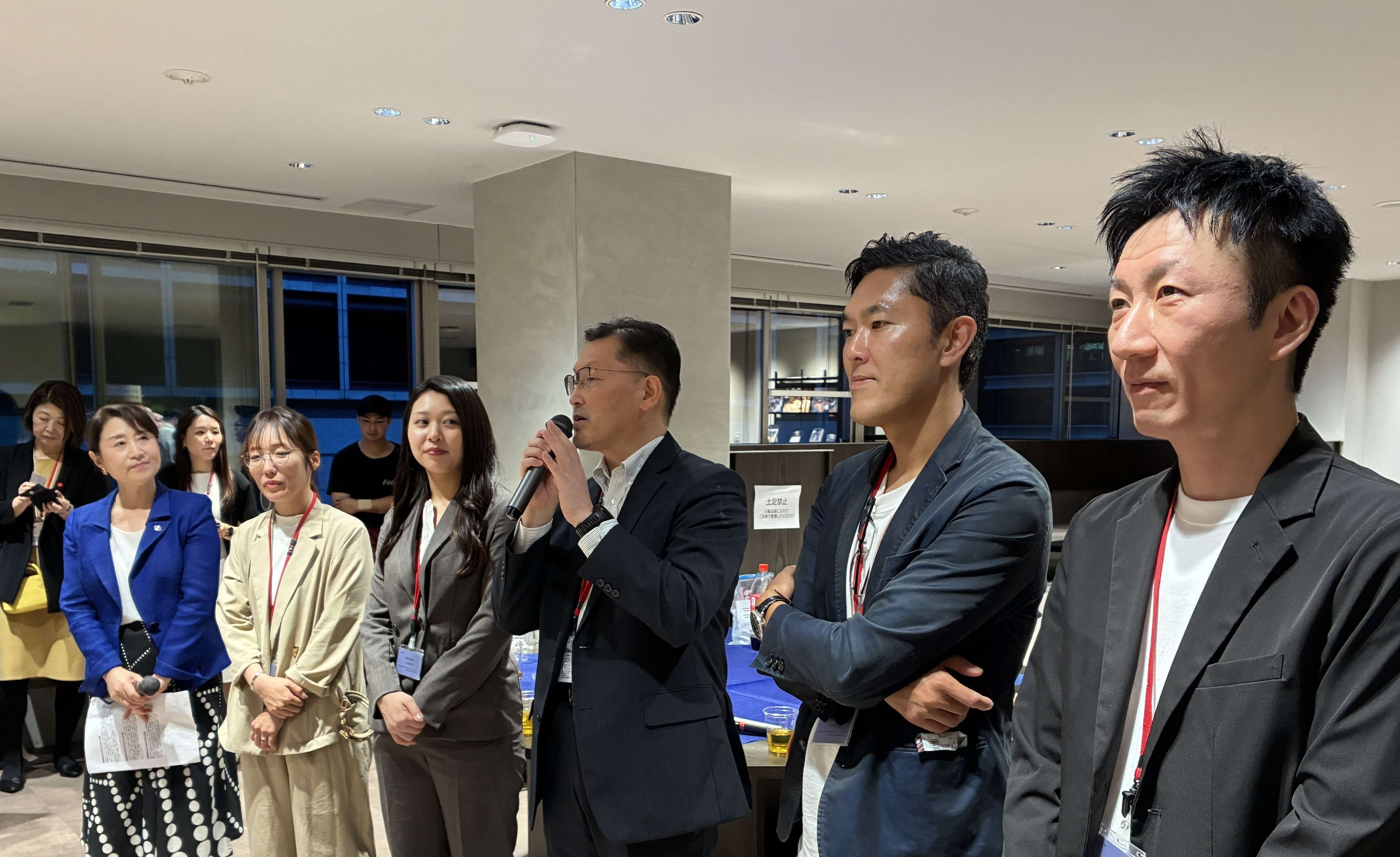 交流会でのTrive社員